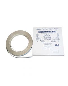 1/2" Raceway on a Roll 50 Ft. White FWF-05511