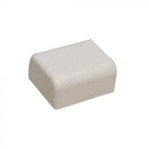 1" WireHider End Caps 12 pcs - Beige FEC-72424